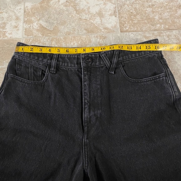 Volcom Size 32 WEELLOW Black Loose fit Baggy Jeans Y2K Grunge Relaxed - Picture 5 of 11